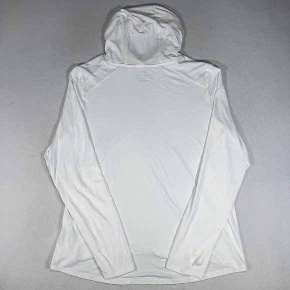NWT Free Fly Bamboo Shade Hoodie II Lightweight Pullover Womens XL White - Picture 2 of 6